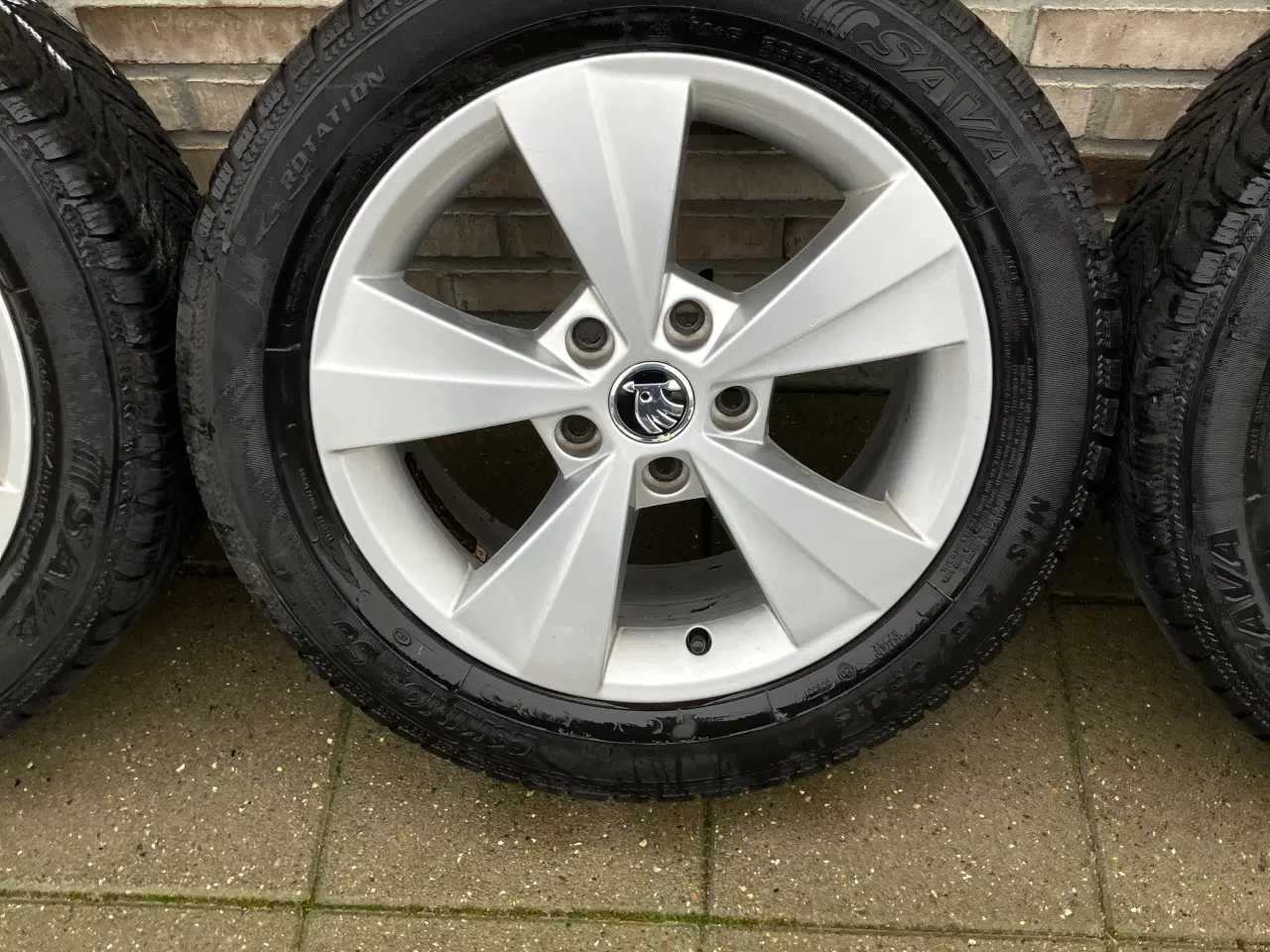 Billede 4 - Org Skoda Alufælge