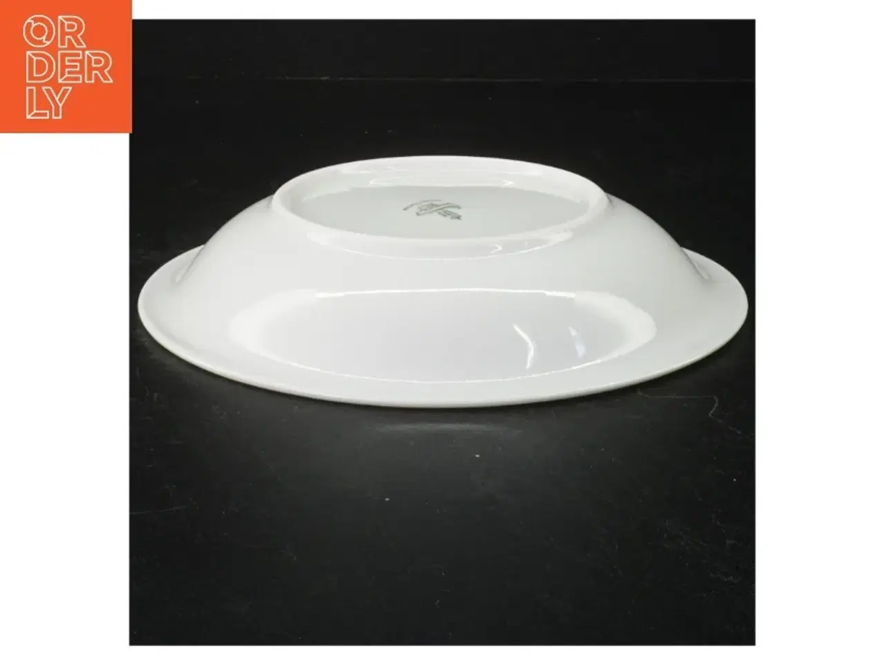 Billede 3 - 6 pastatallerkener/dybe tallerkener, hvidt porcelæn (str. 20 cm)