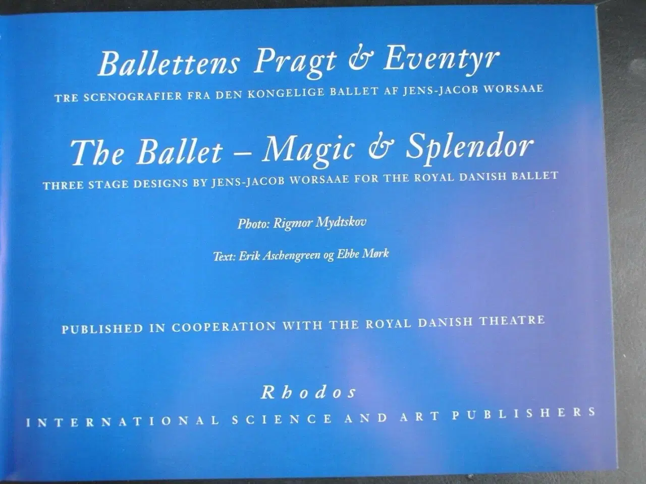 Billede 2 - balettens pragt og eventyr, af jens-jacob worsaae 
