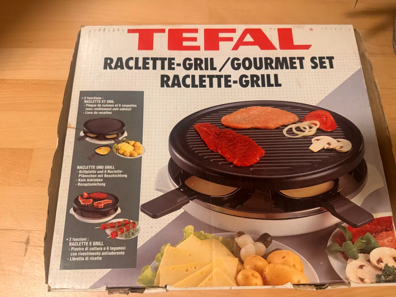 Billede 4 - Tefal Raclette-Grill Gourmet Set Raclette-Grill