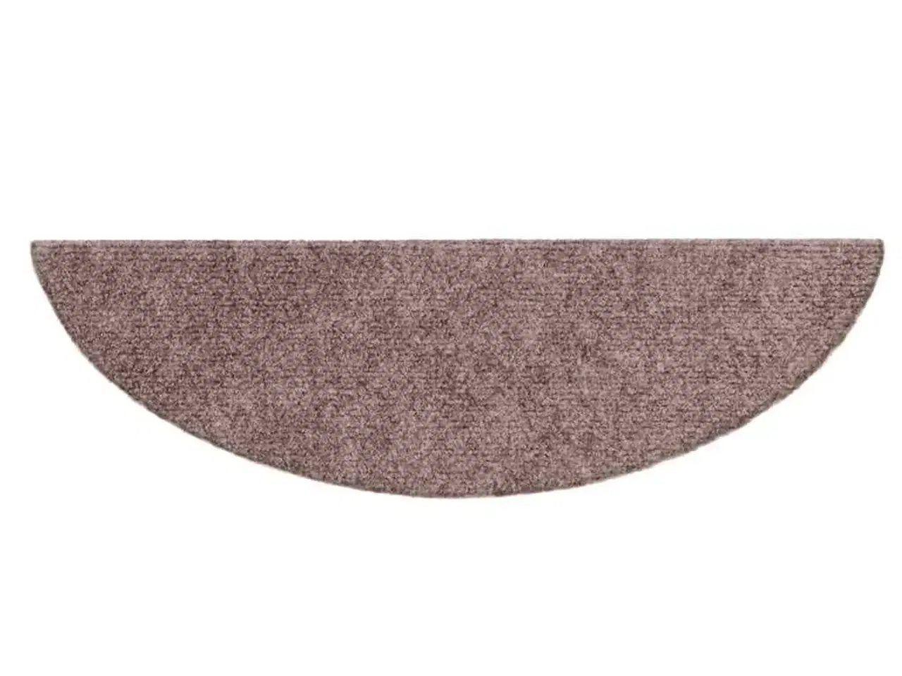 Billede 5 - Trappemåtter selvklæbende 15 stk. 56x17x3 cm lys brune halvrund