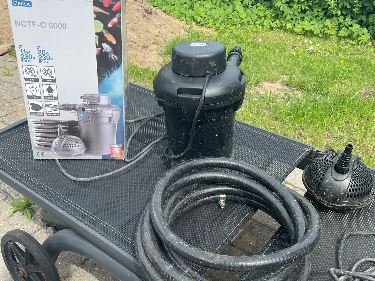 Billede 2 - Trykfilter/pumpe til havedam