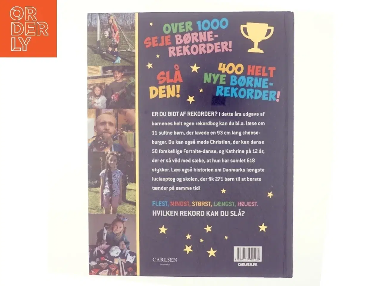 Billede 3 - Børnenes Rekordbog 2020 af Carlsen Carlsen (Bog)