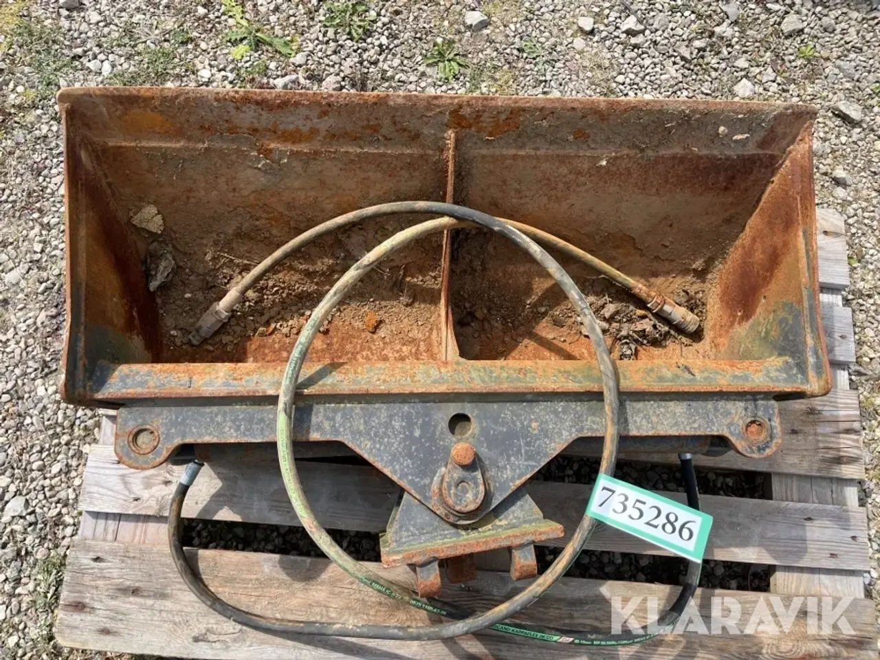 Billede 6 - Kipbar planerskovl CP