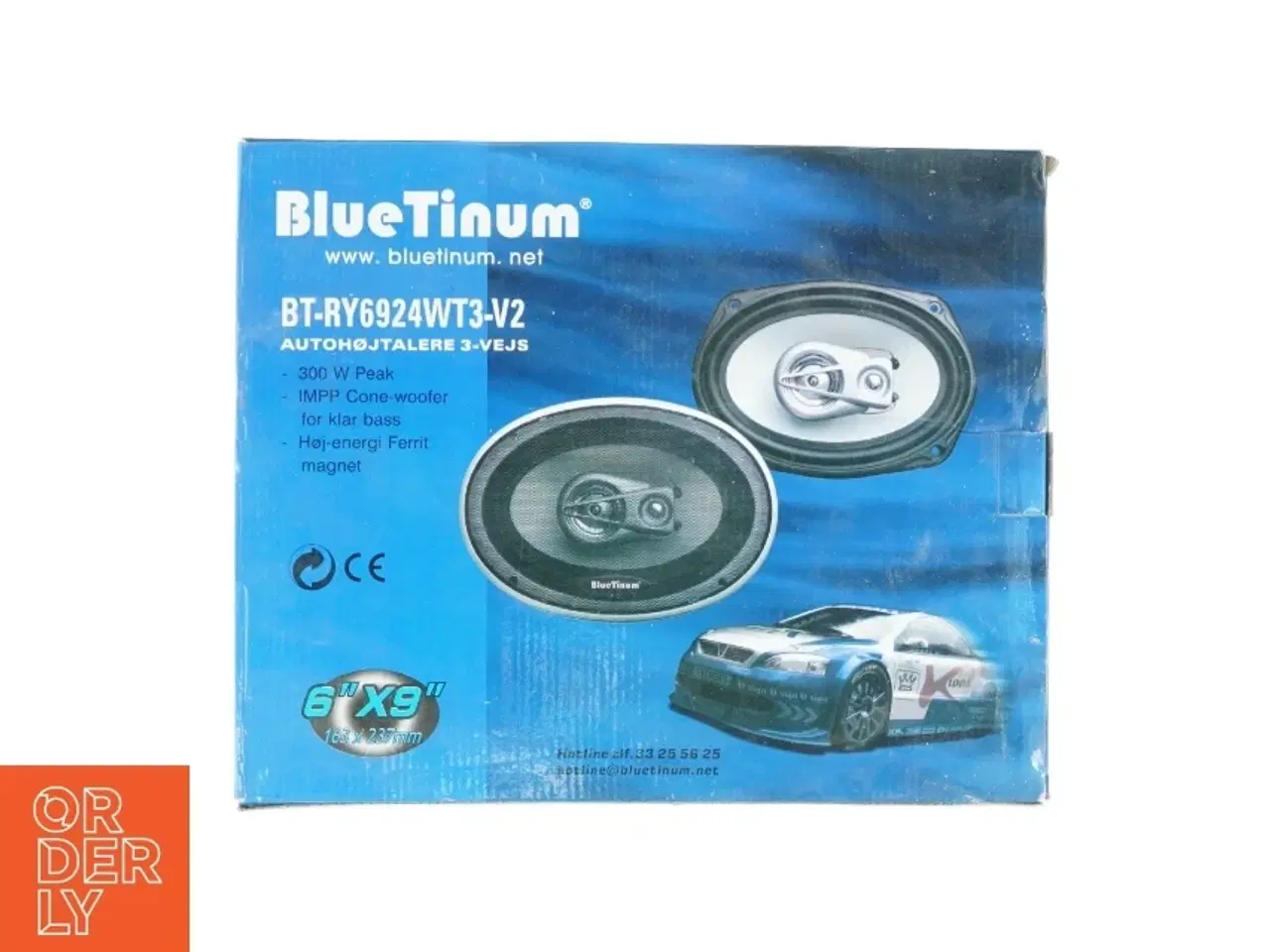 Billede 1 - Auto højttalere trevejs fra BlueTinum (str. 35 x 28 cm)