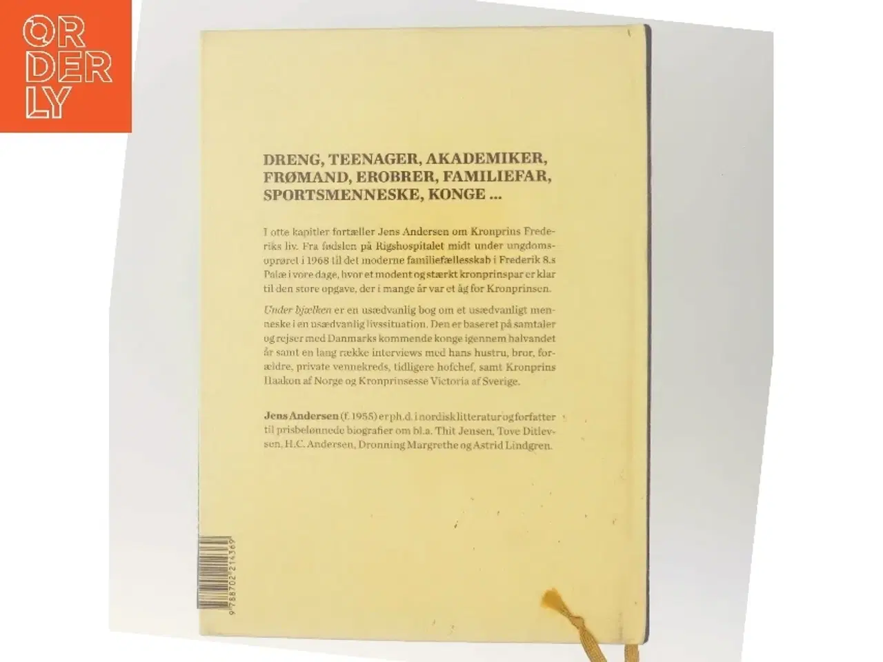 Billede 3 - Under bjælken af Jens Andersen (f. 1955) (Bog)