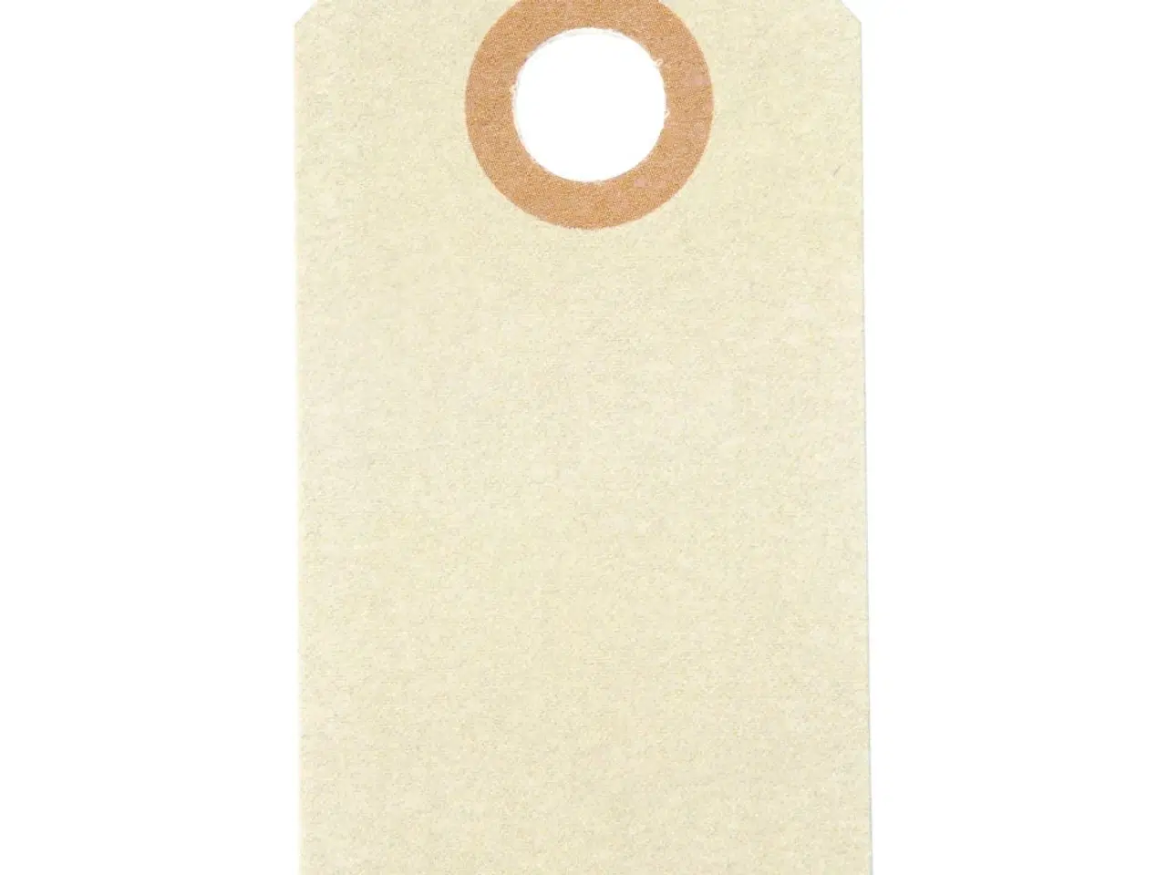Billede 1 - Manilamærker, str. 3x6 cm, 250 g, creme, 1000stk./ 1 pk.
