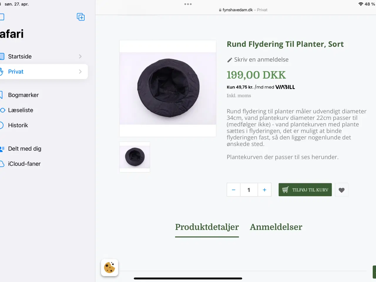 Billede 4 - Flydering til planter i havedammen