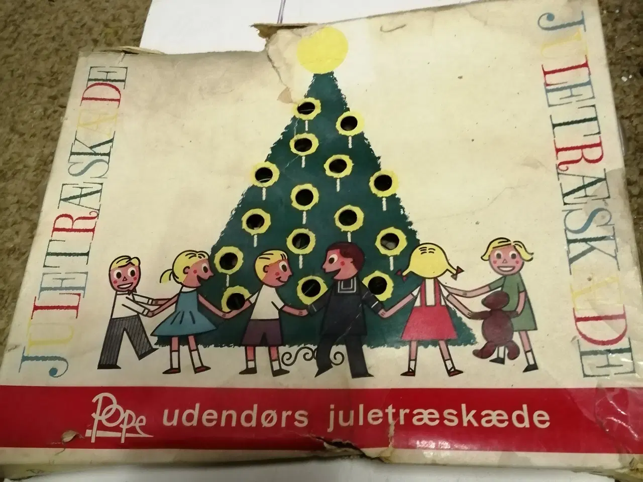 Billede 1 - Ældre juletræs kæde 