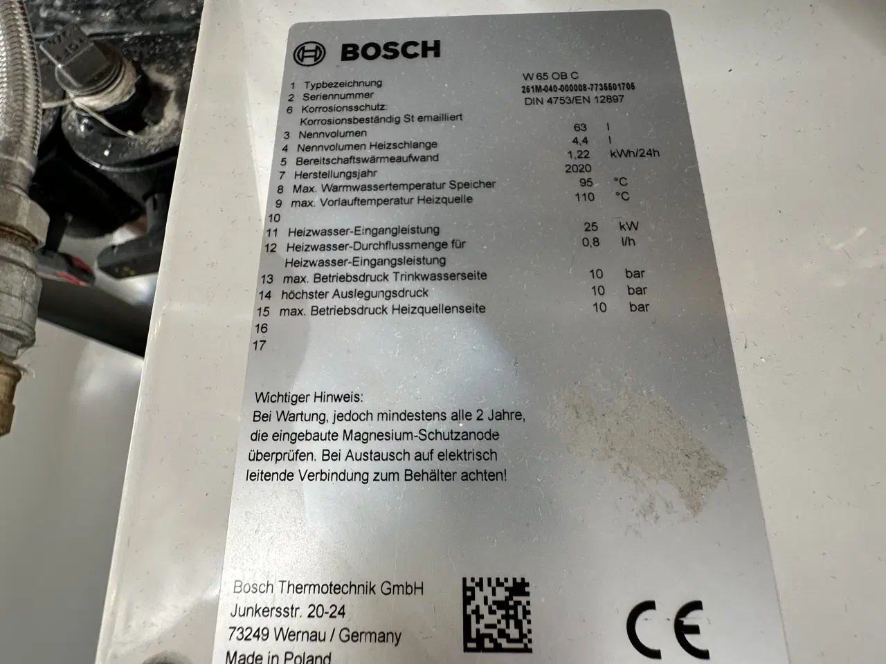 Billede 6 - Gasfyr Bosch