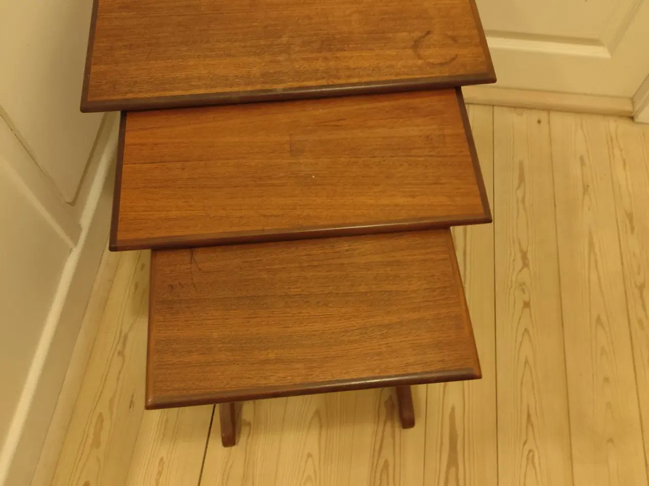 Billede 1 - Indskudsborde i teak