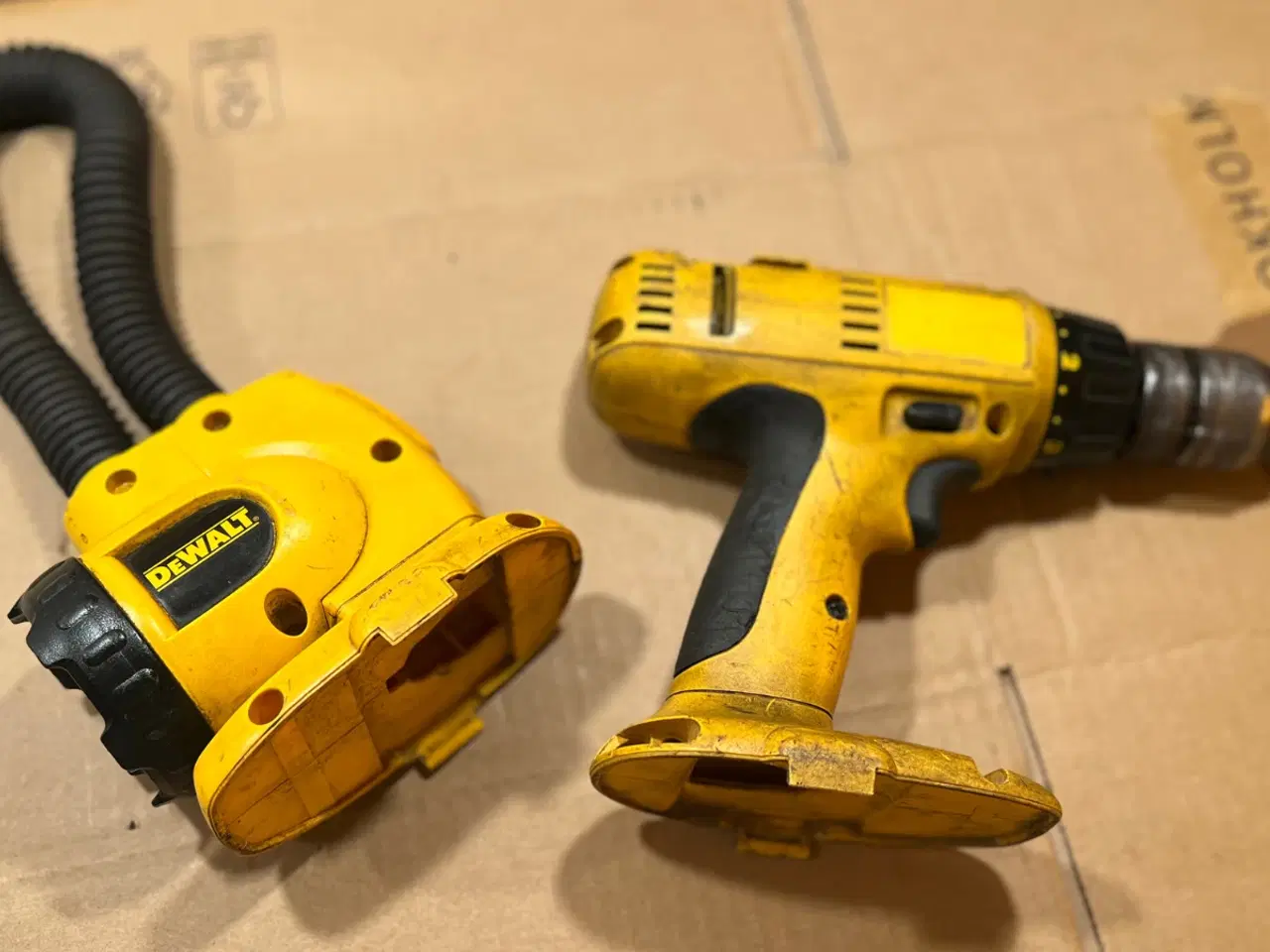 Billede 1 - DeWalt Boremaskine & "Snake Light" Lygte