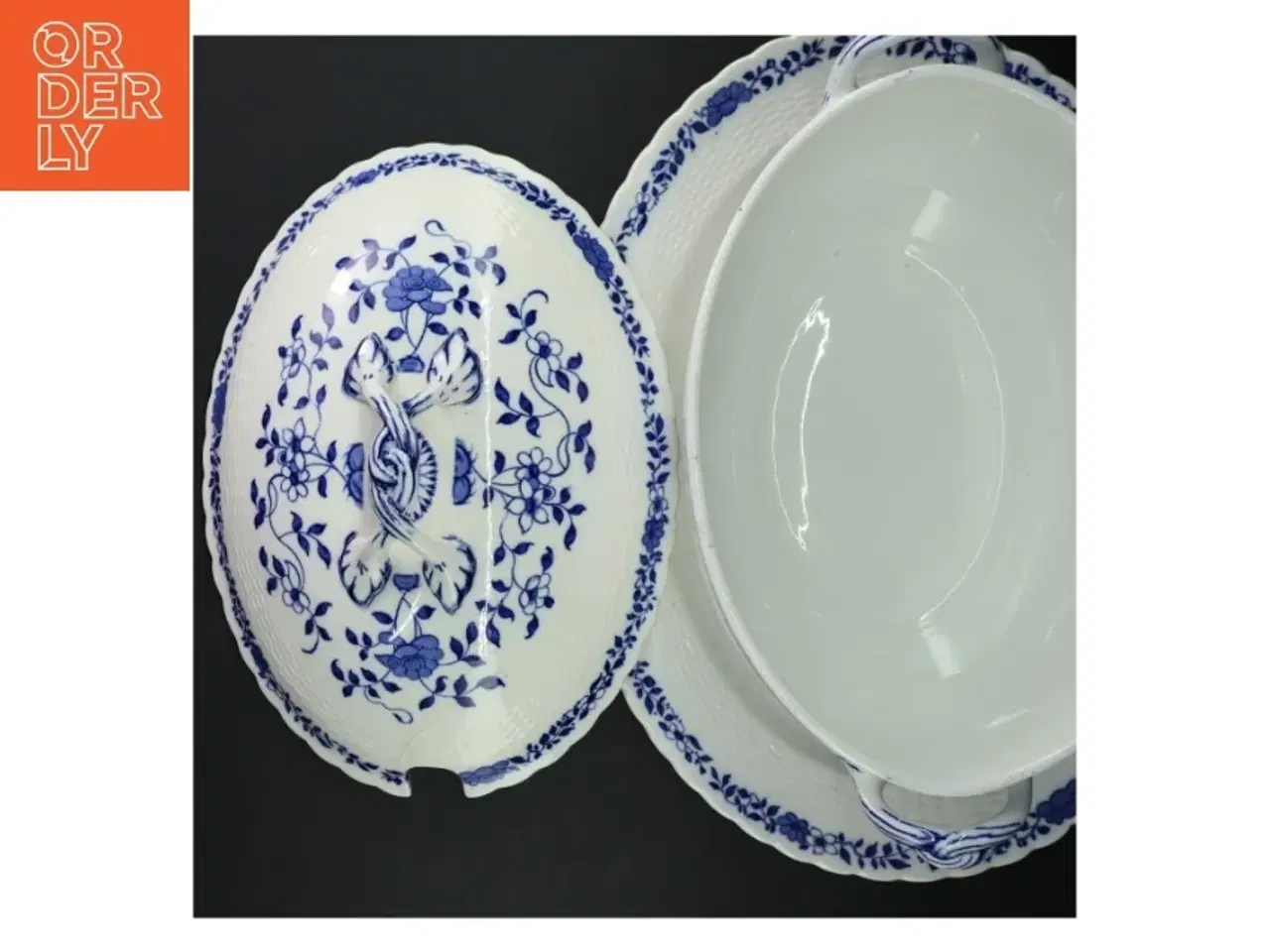 Billede 12 - Engelsk Suppeterrin (str. Terrin 34 cm, fad 39cm)
