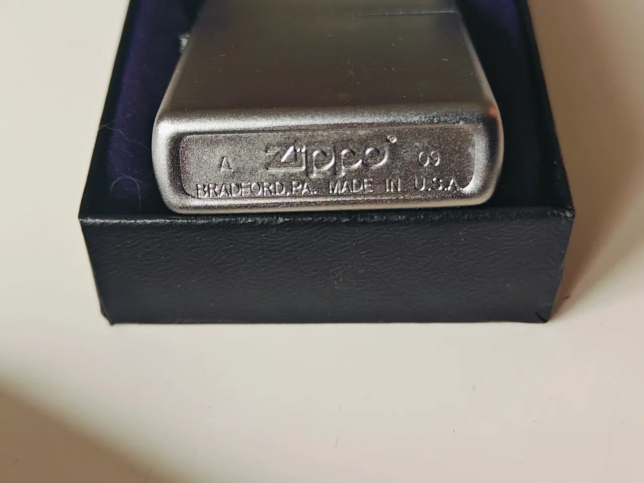 Billede 2 - Zippo Satin Chrome