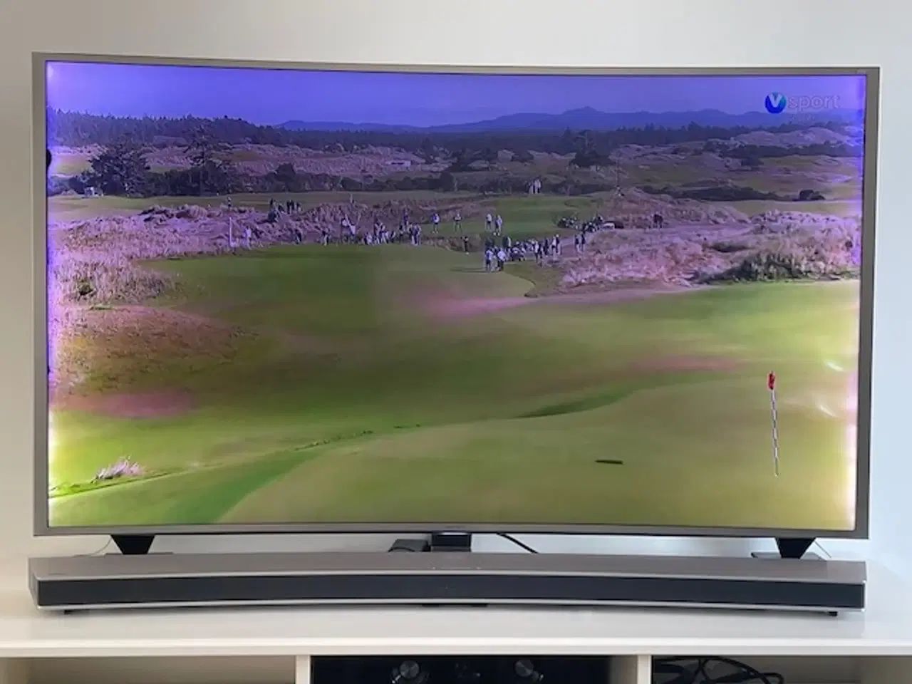 Billede 1 - Samsung 55 tommer curved TV model UE55JS9005QXXE