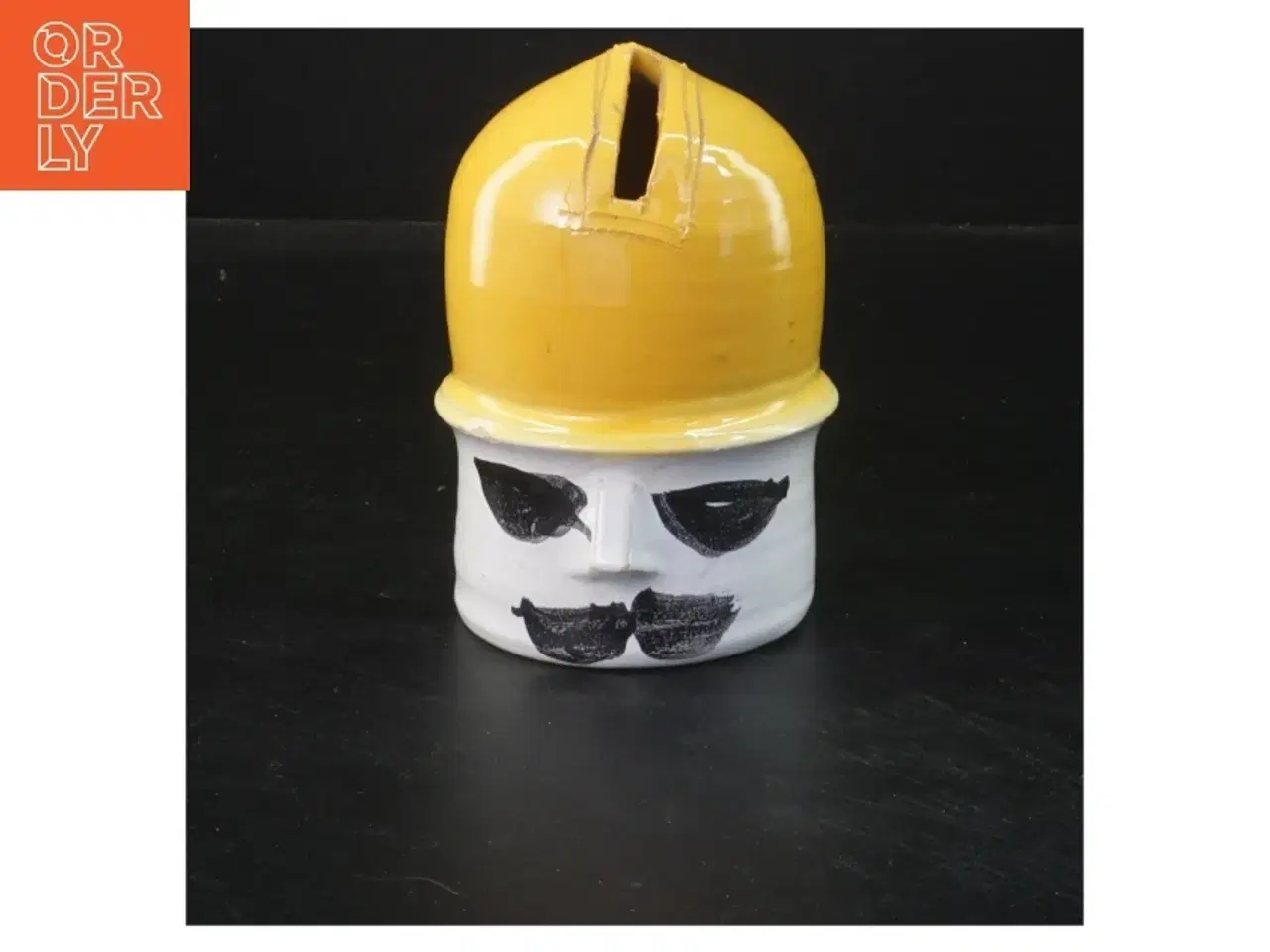 Billede 1 - Keramisk sparebøsse (str. 13x8 cm)