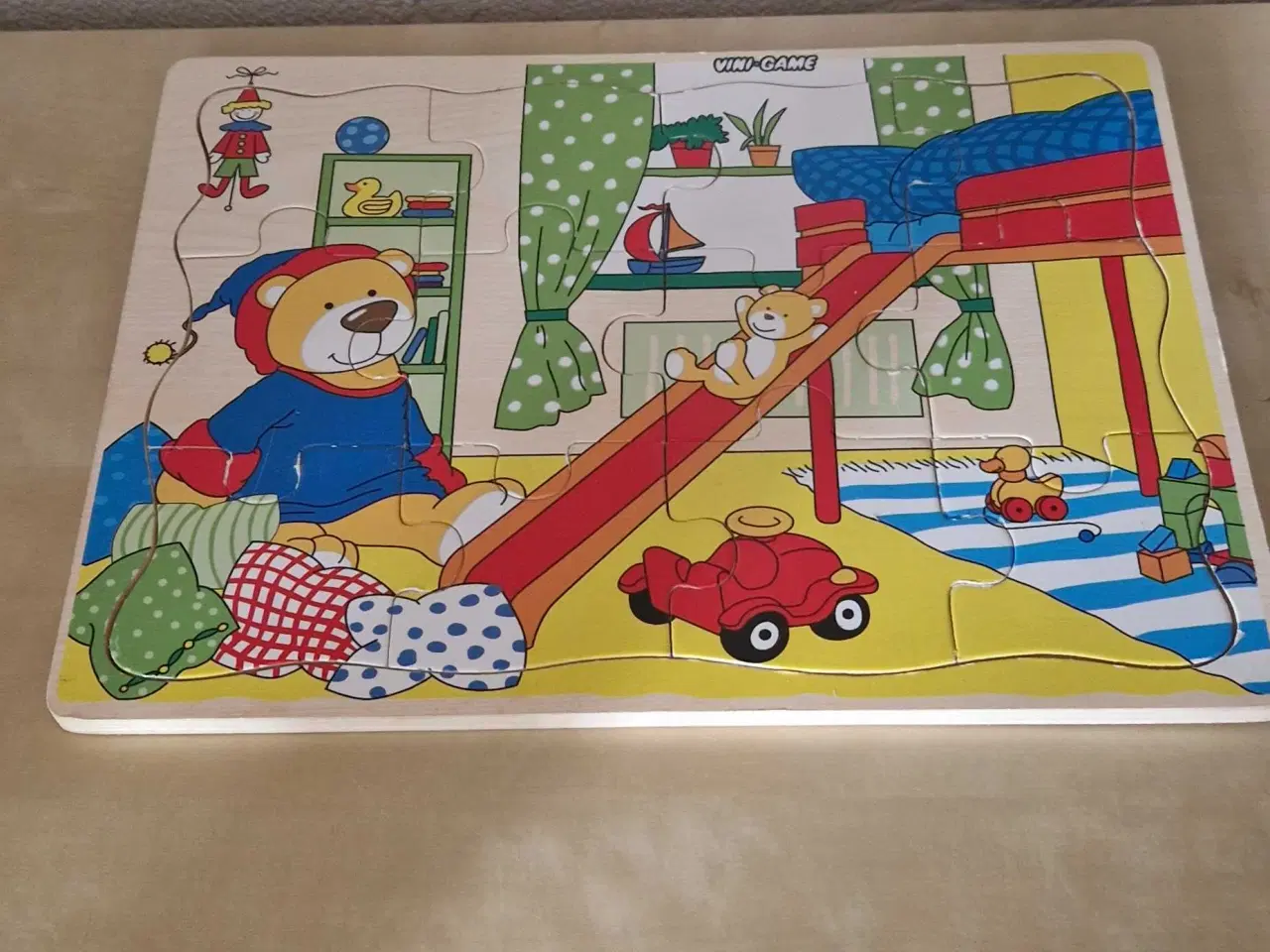 Billede 2 - Tre stk. træ puslespil