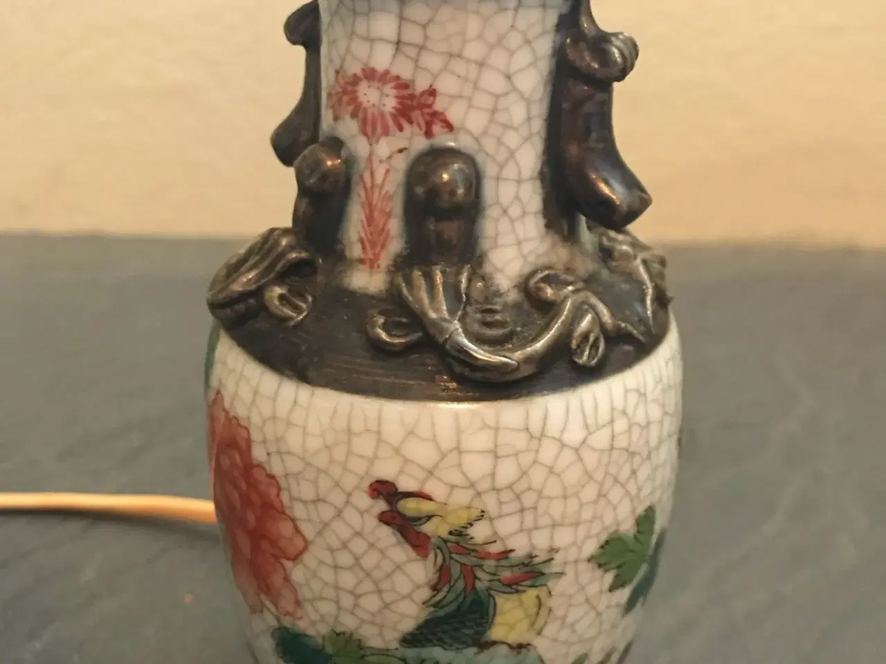 Billede 1 - Porcelænlampe