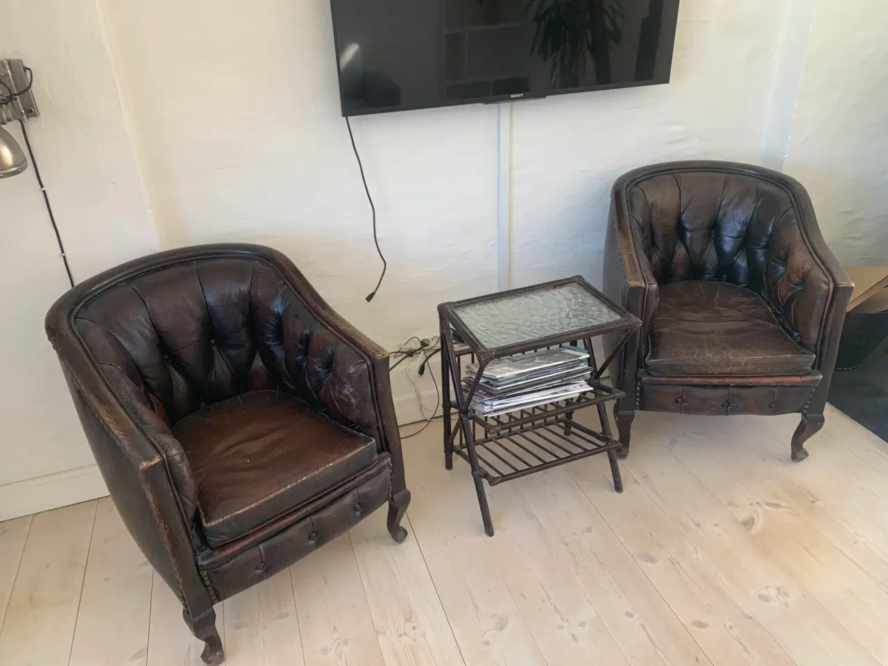 Billede 1 - Kompakte chesterfield stole