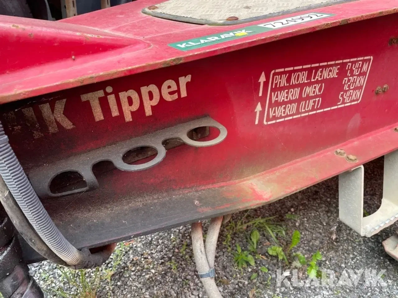 Billede 12 - Tip kærre HK Tipper K25T med 3 vejs tip