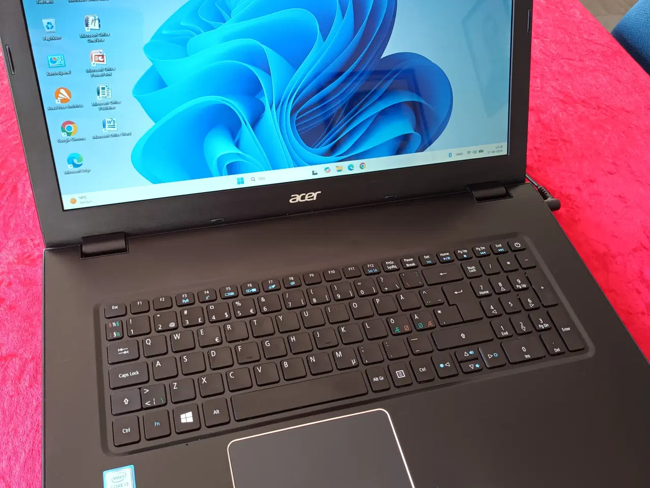 Billede 1 - Acer Notebook med win 11 flot 17,3" skærm 