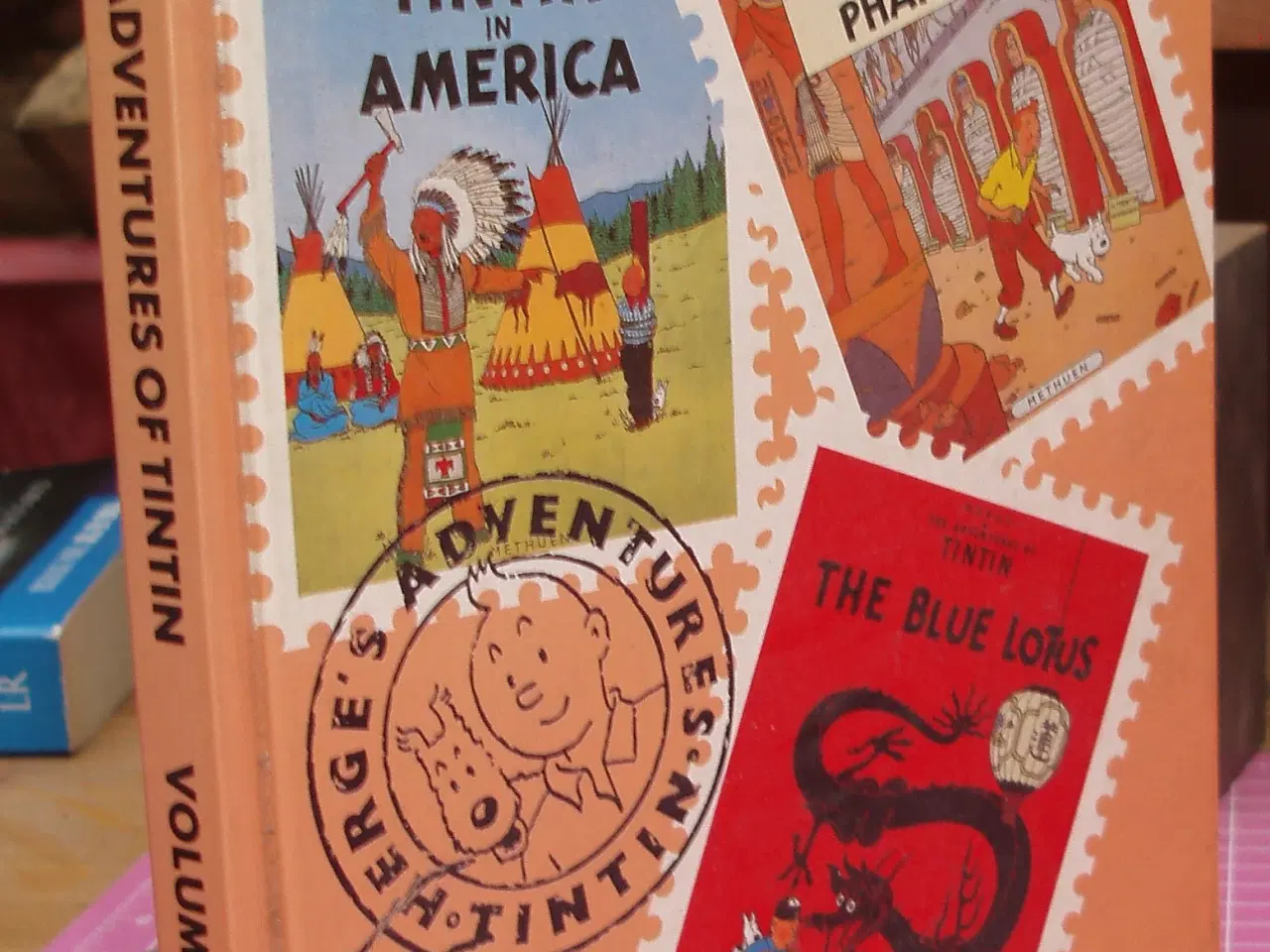 Billede 1 - 3 complete adventures in 1 volume TinTin