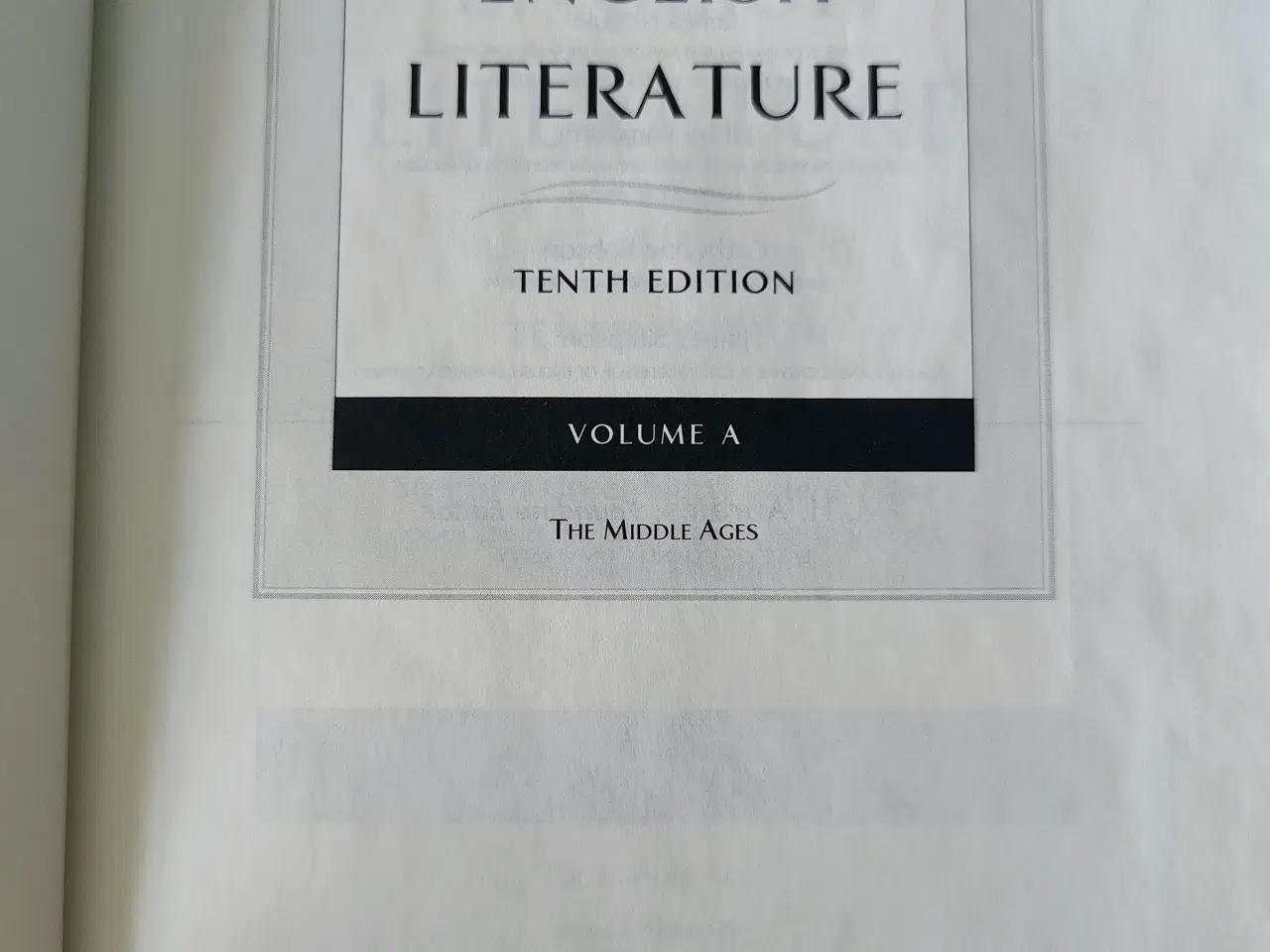 Billede 2 - Norton Anthology English & American Literature