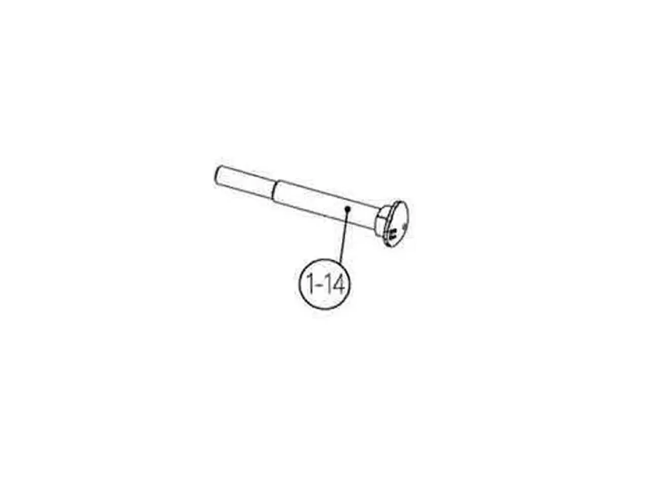 Billede 1 - BuzzRack Carriage bolt M12x105mm
