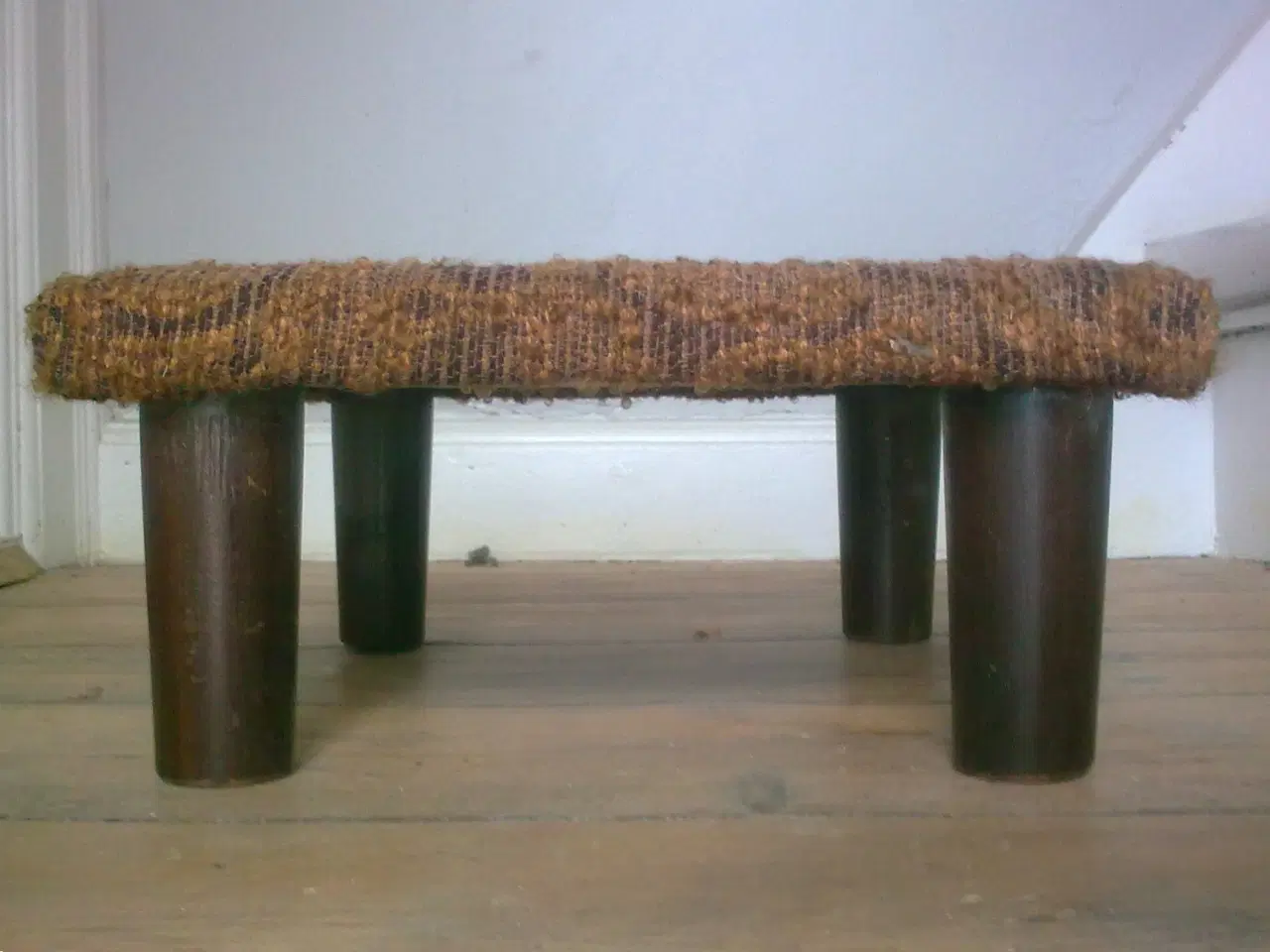 Billede 2 - Kæmpe krukke fod stand i træ på 4 ben