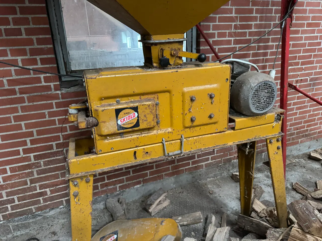 Billede 9 - Kornvalse Skiold Sæby 400v med silo