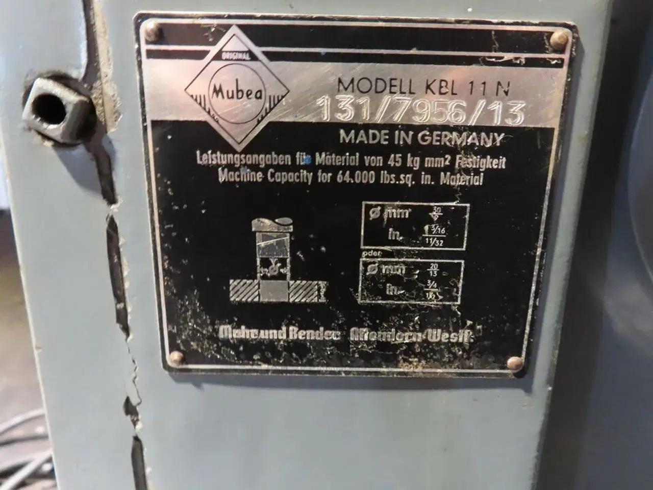 Billede 2 - Profilstål-saks og stansemaskine