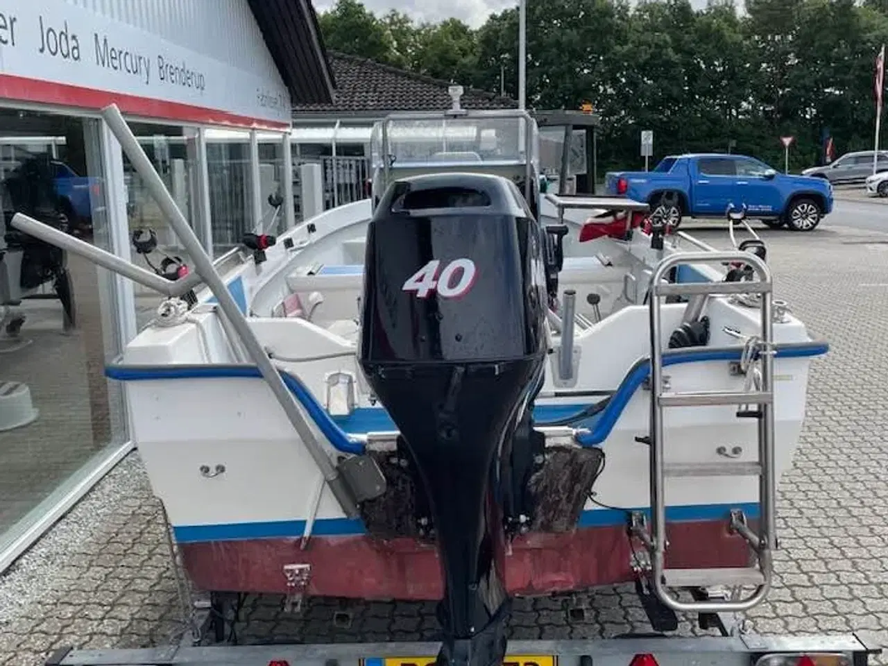 Billede 2 - 16 fod styrepultsbåd med 40 hk Mercury-EFI 4 takt