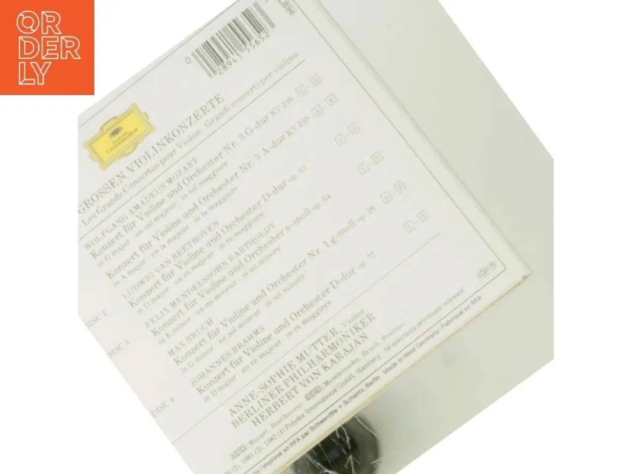 Billede 3 - Anne-sophie Mutter-great Violin Concertos med Anne-Sophie Mutter (DVD)