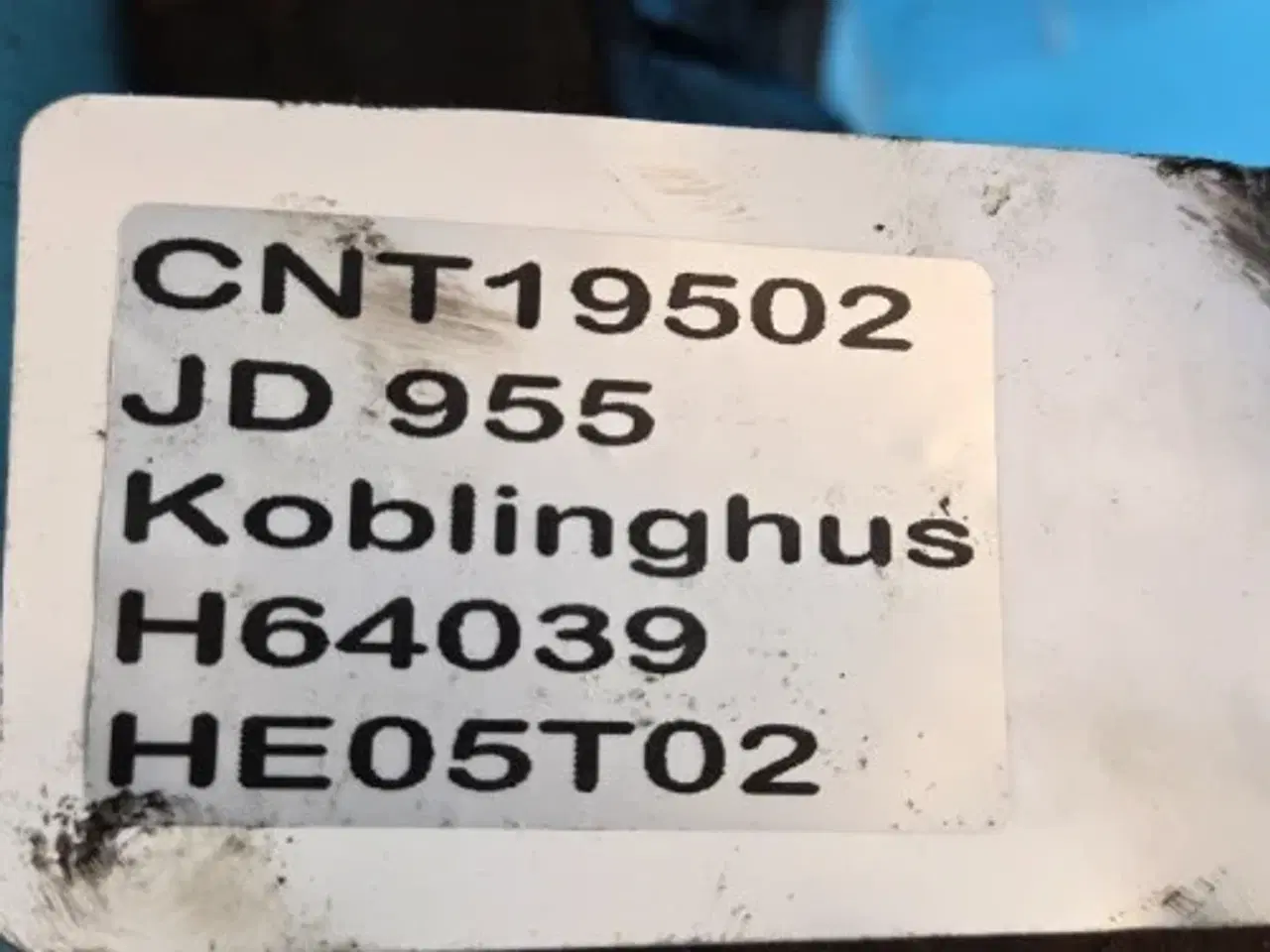 Billede 16 - John Deere 955 Koblinghus H64039