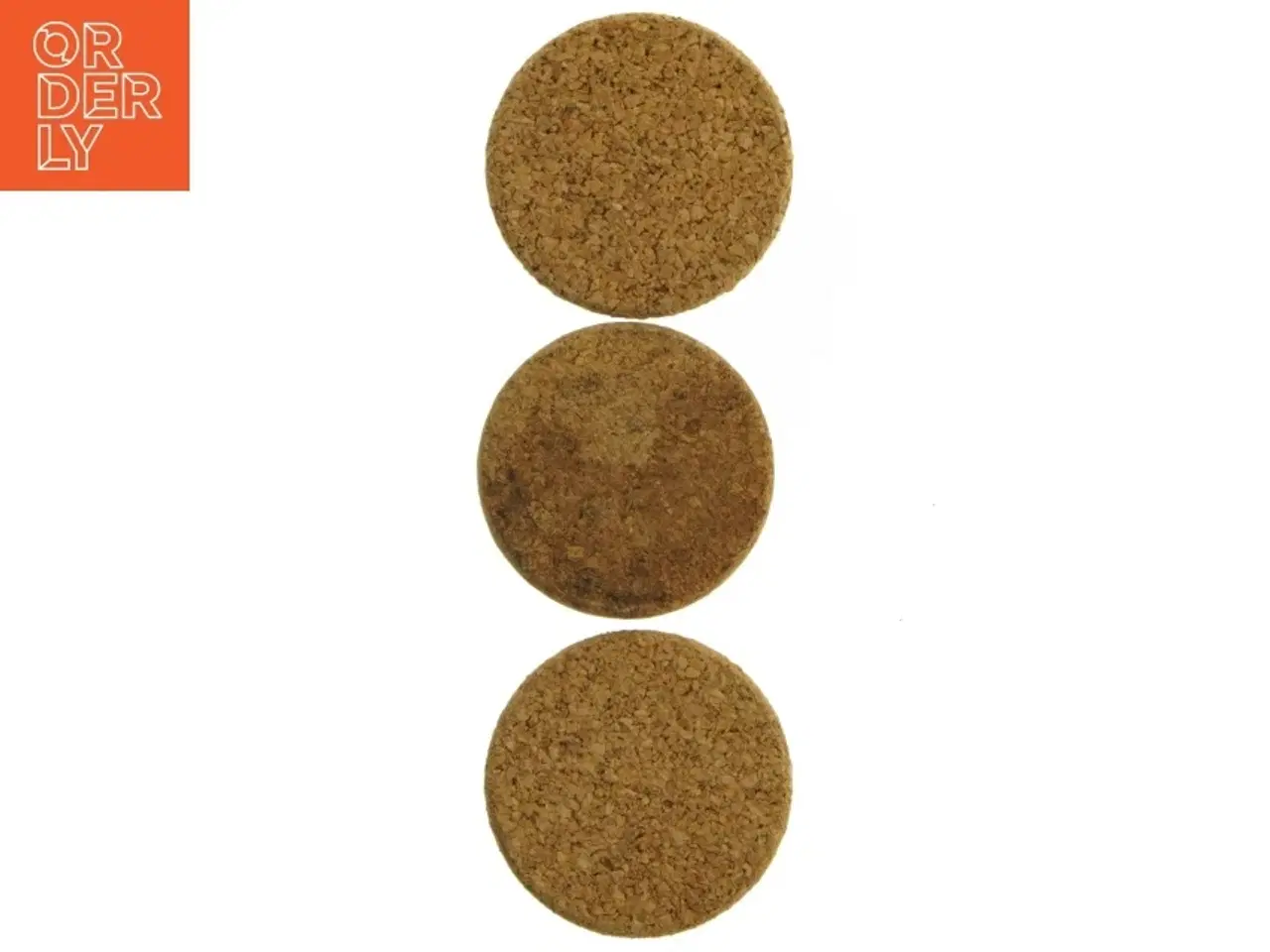 Billede 4 - Cork coasters 3 pcs (str. 3 styk. y. 8 cm)