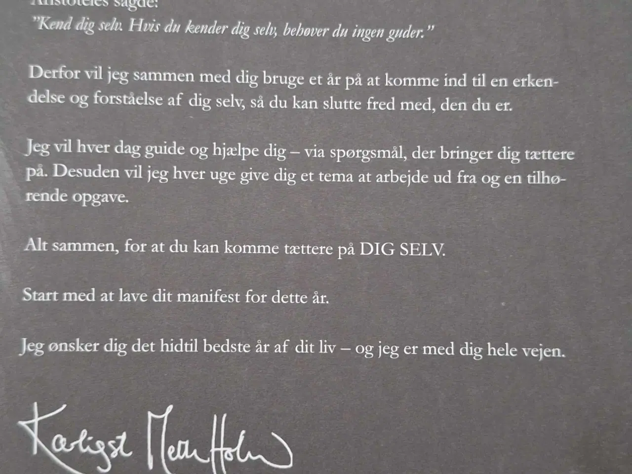 Billede 3 - Mit År af Mette Holm