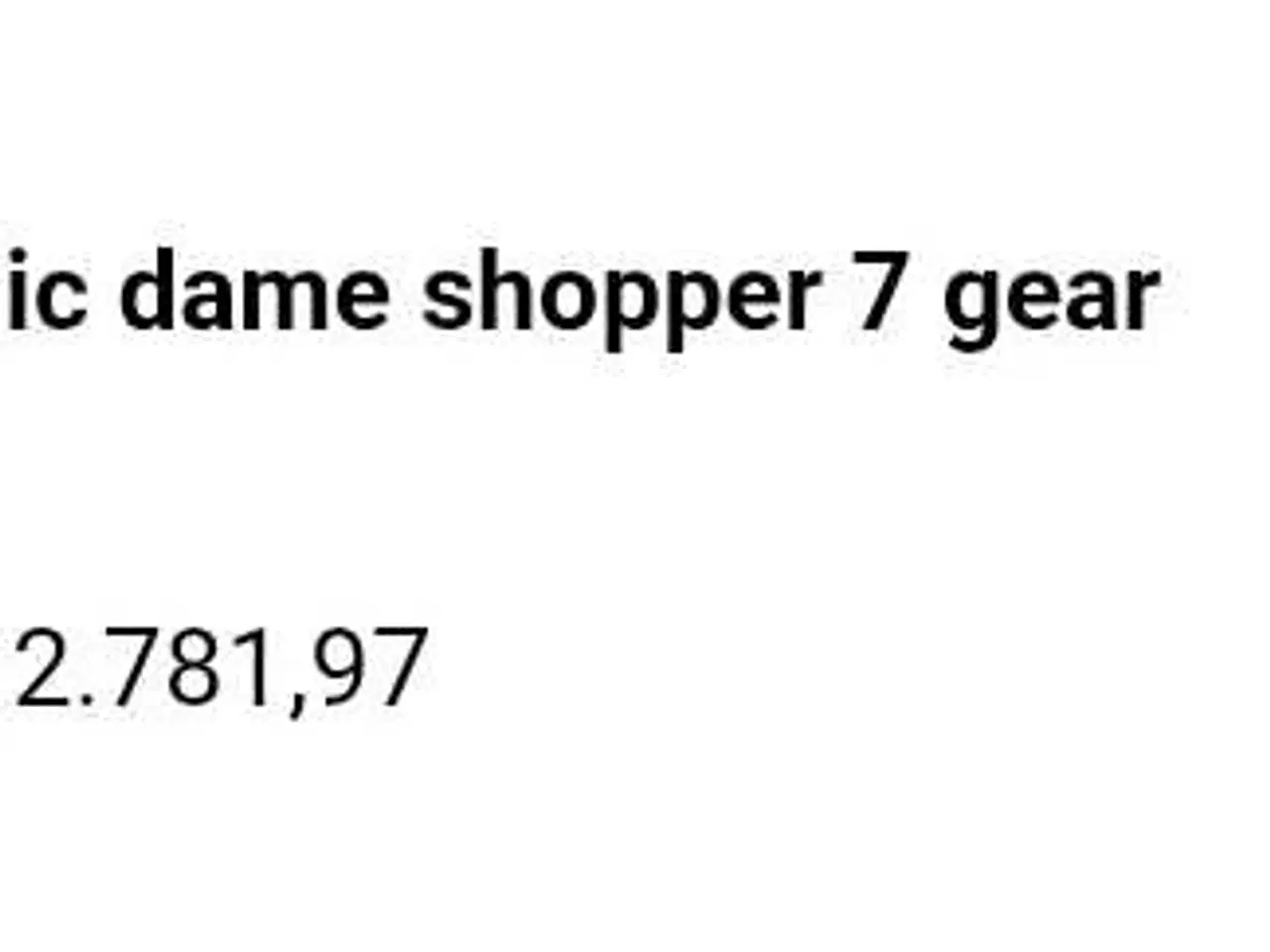 Billede 5 - Ubrugt SCO dame shopper, årgang 2022, 28",sælges