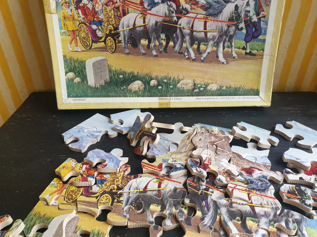 Billede 3 - Antikt Cinderella-Puslespil