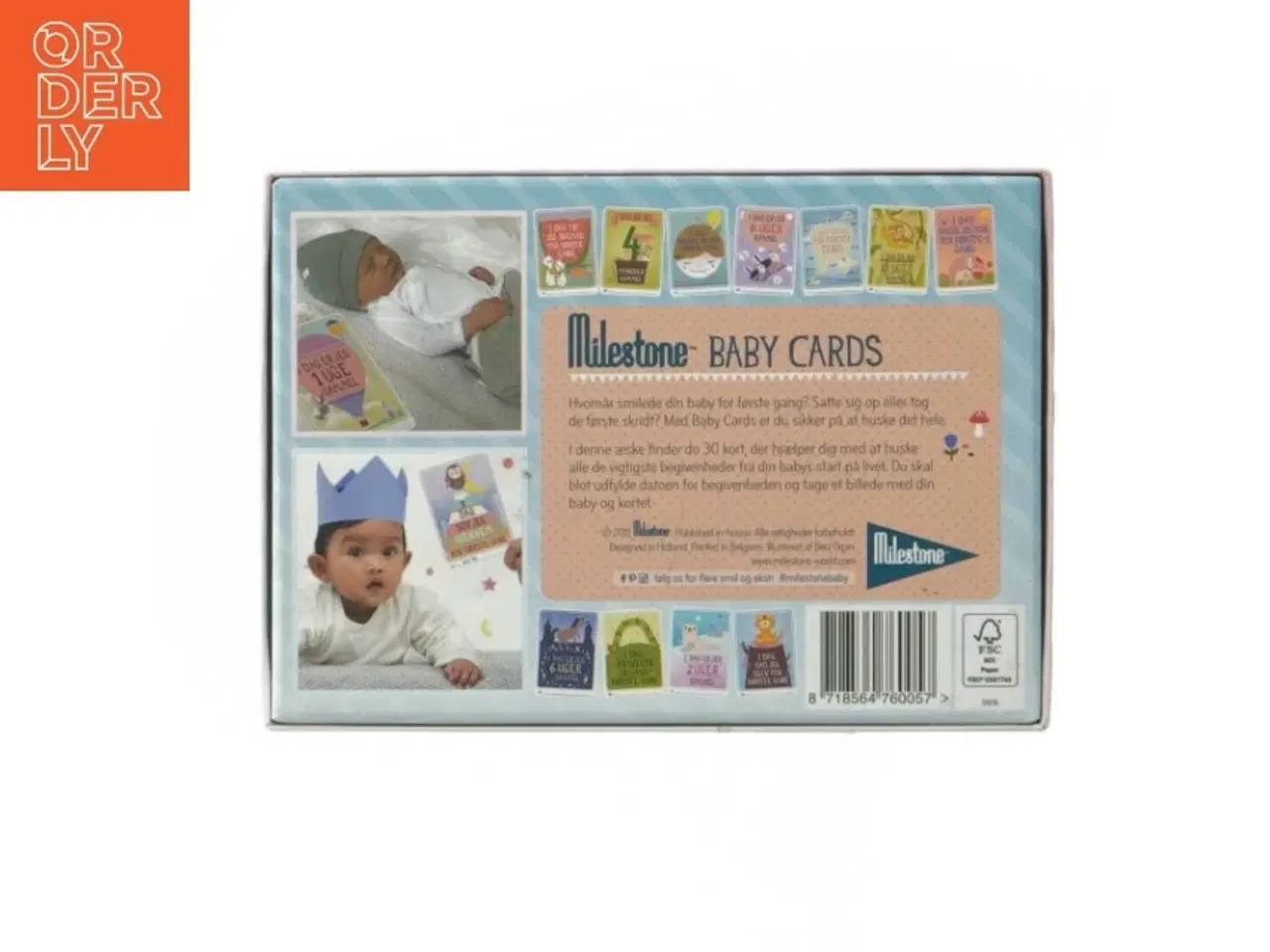 Billede 2 - Milestone Baby Cards fra Milstone (str. 30 kort)