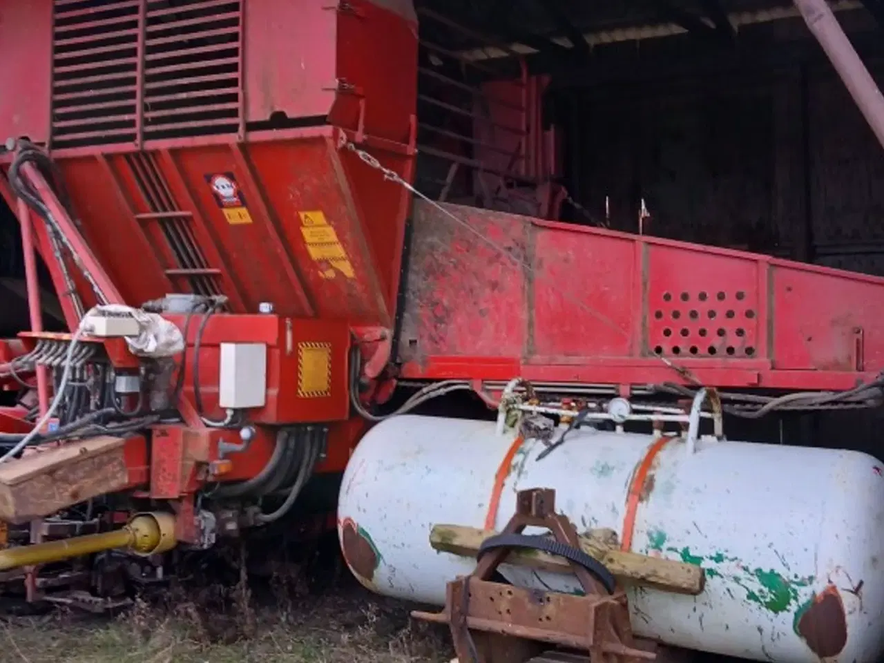 Billede 3 - Tim 3 rækket roeoptager med svensk bagende. Velholdt maskine i god stand.