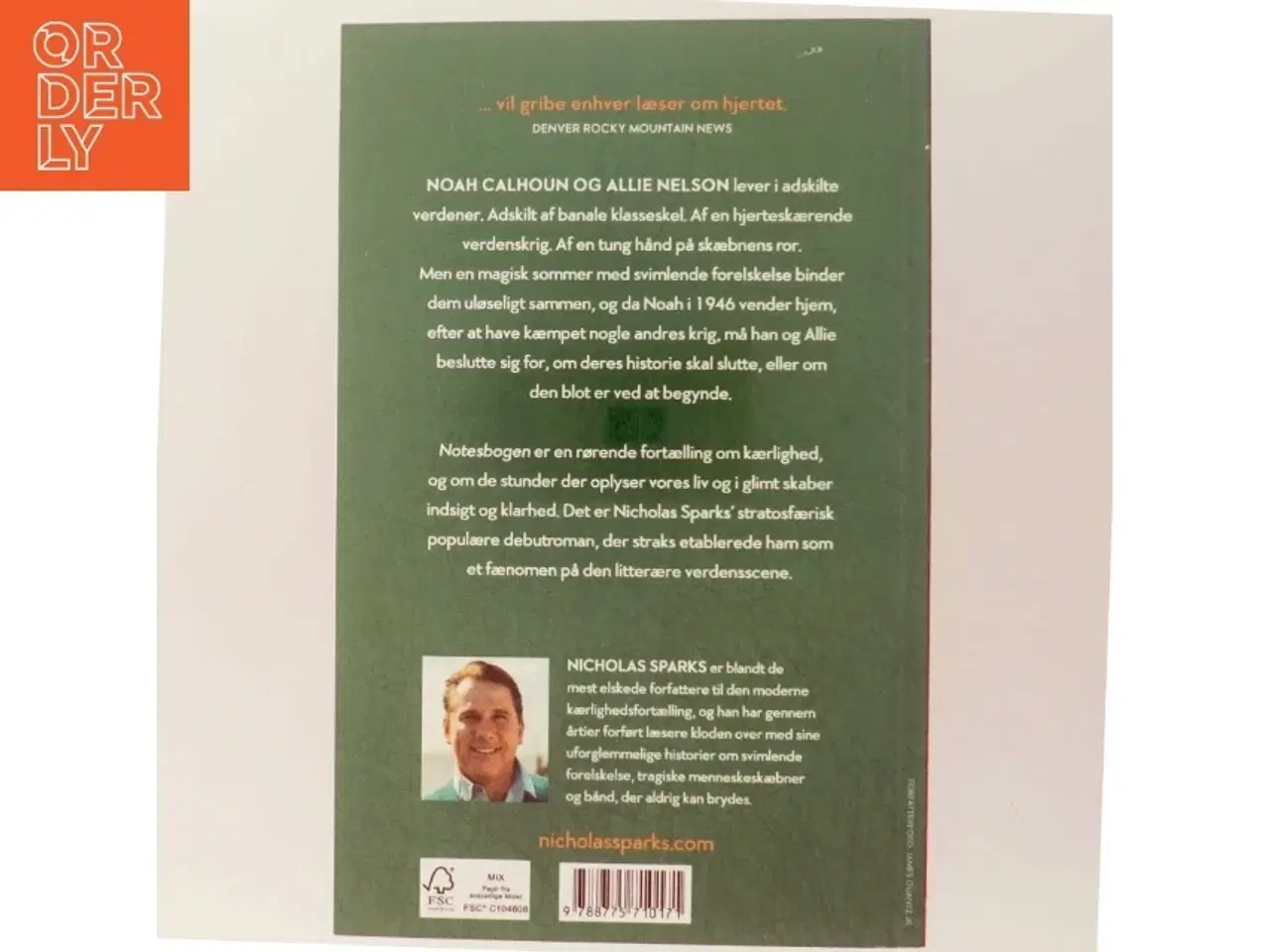 Billede 3 - Notesbogen af Nicholas Sparks (Bog)