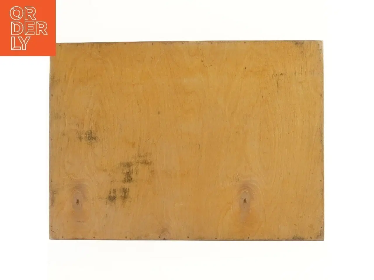 Billede 2 - Træbakke med håndtag (str. 55x40 cm)