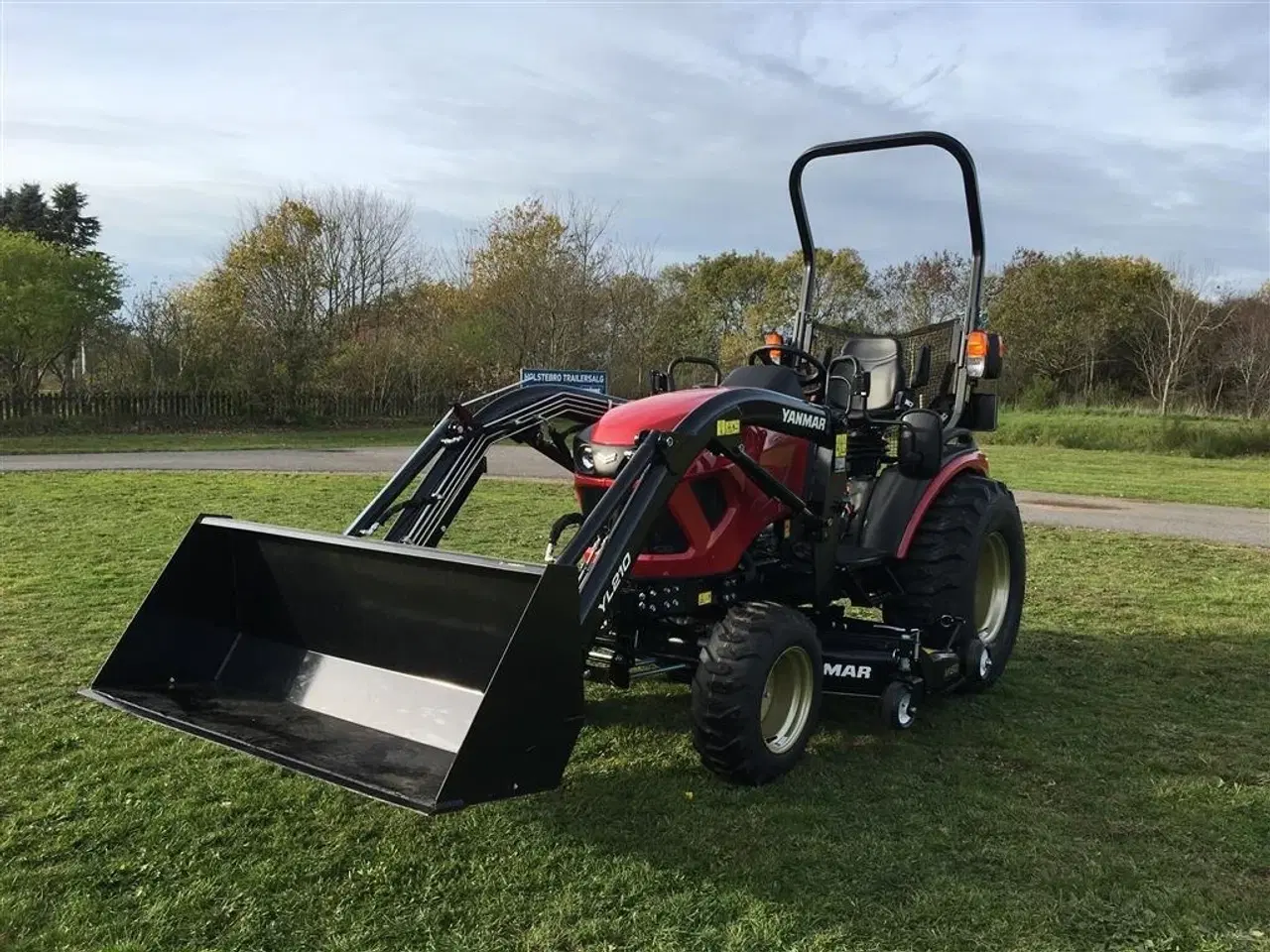 Billede 5 - Yanmar SA 424 Med 60" klipper og frontlæsser