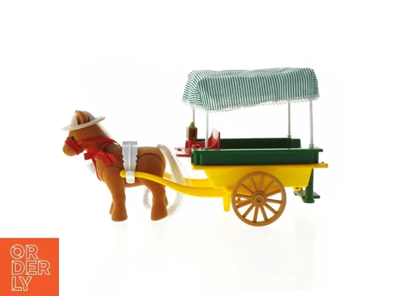 Billede 1 - Legetøjs hestevogn fra Sylvanian Families (str. 20x16x13 cm)