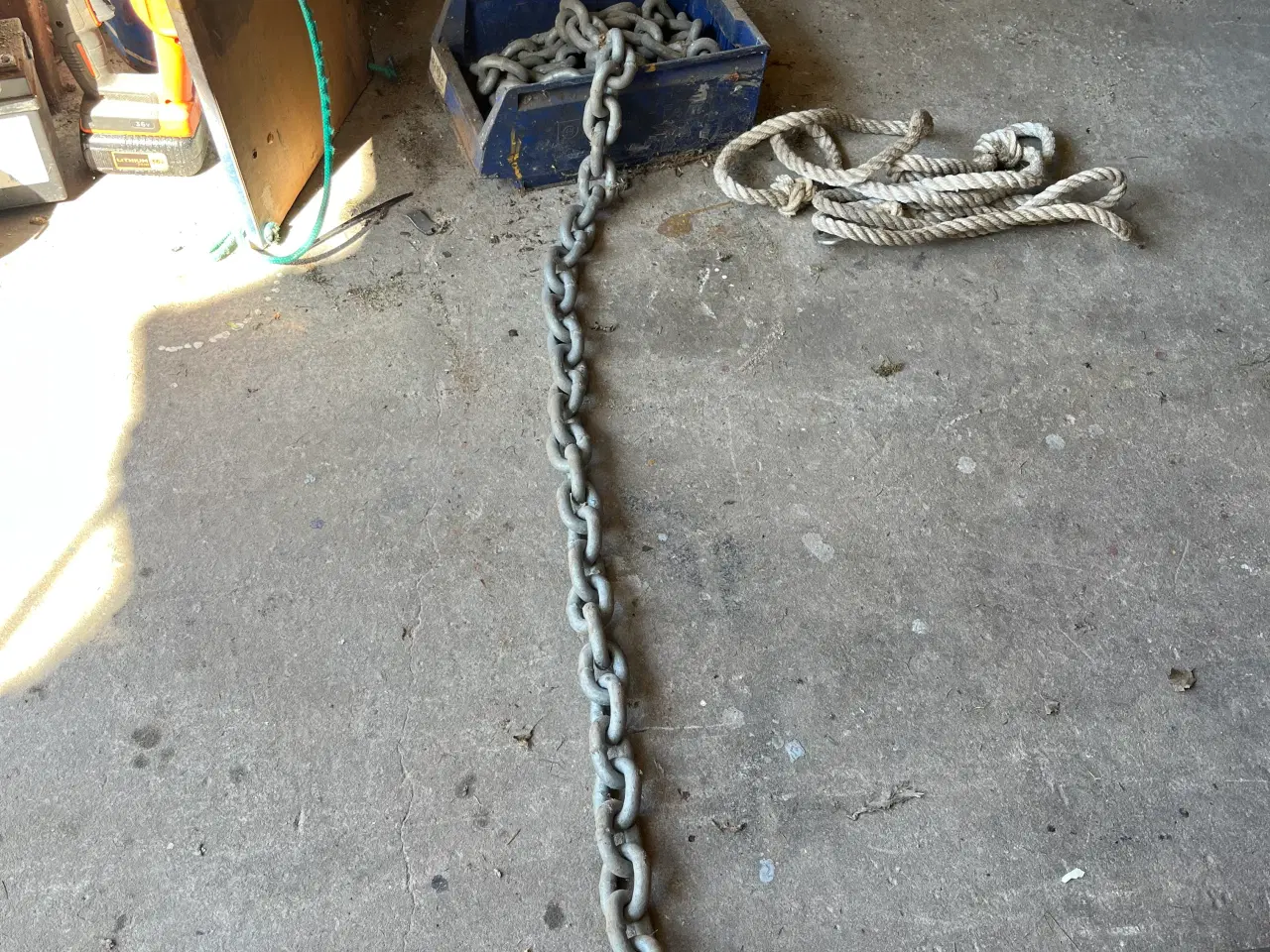 Billede 2 - Ankerbøje med ankerkæde