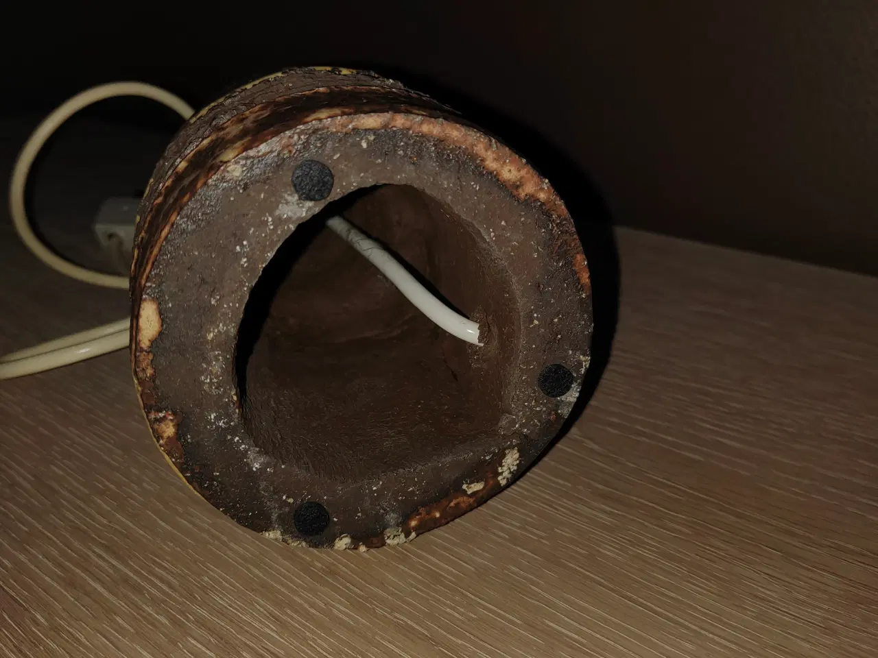 Billede 3 - Flot brutalistisk keramik bordlampe