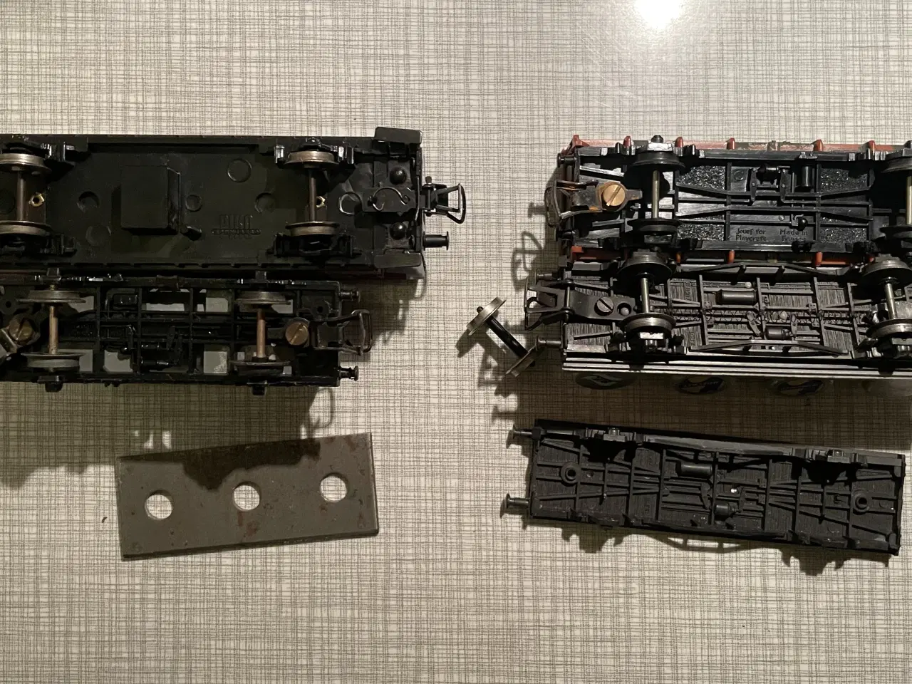 Billede 4 - Lot af bl. vogne til toskinnedrift