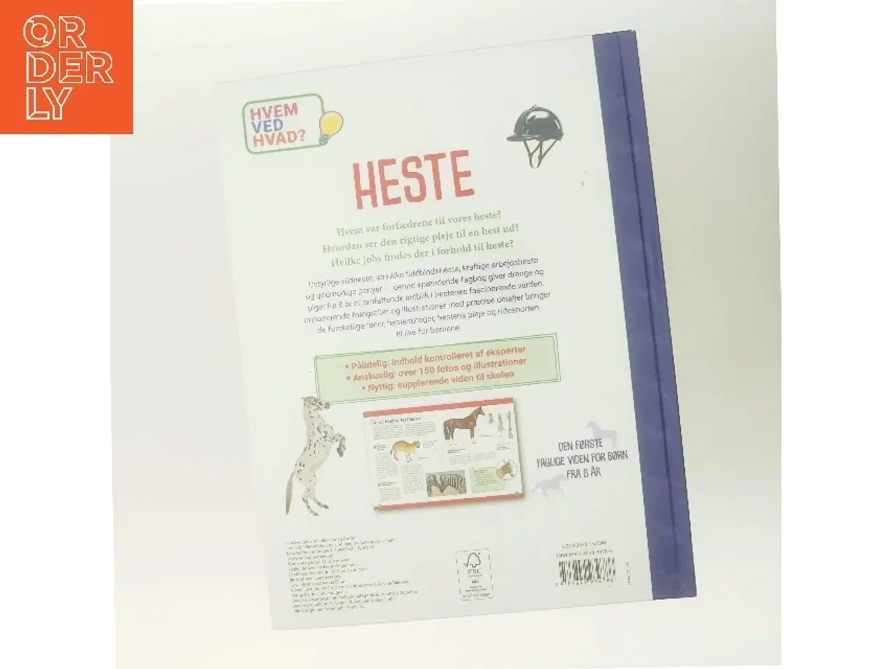 Billede 3 - HVEM VED HVAD? - HESTE - fra anatomi til hovedtøj af Susanne Gernhäuser (Bog)