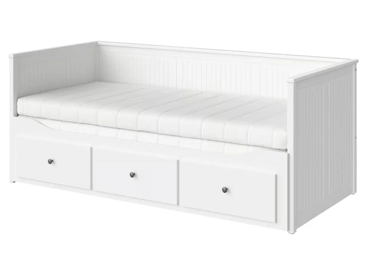 Billede 3 - HEMNES Sovesofa 3 skuffer/2 madrasser - 80x200