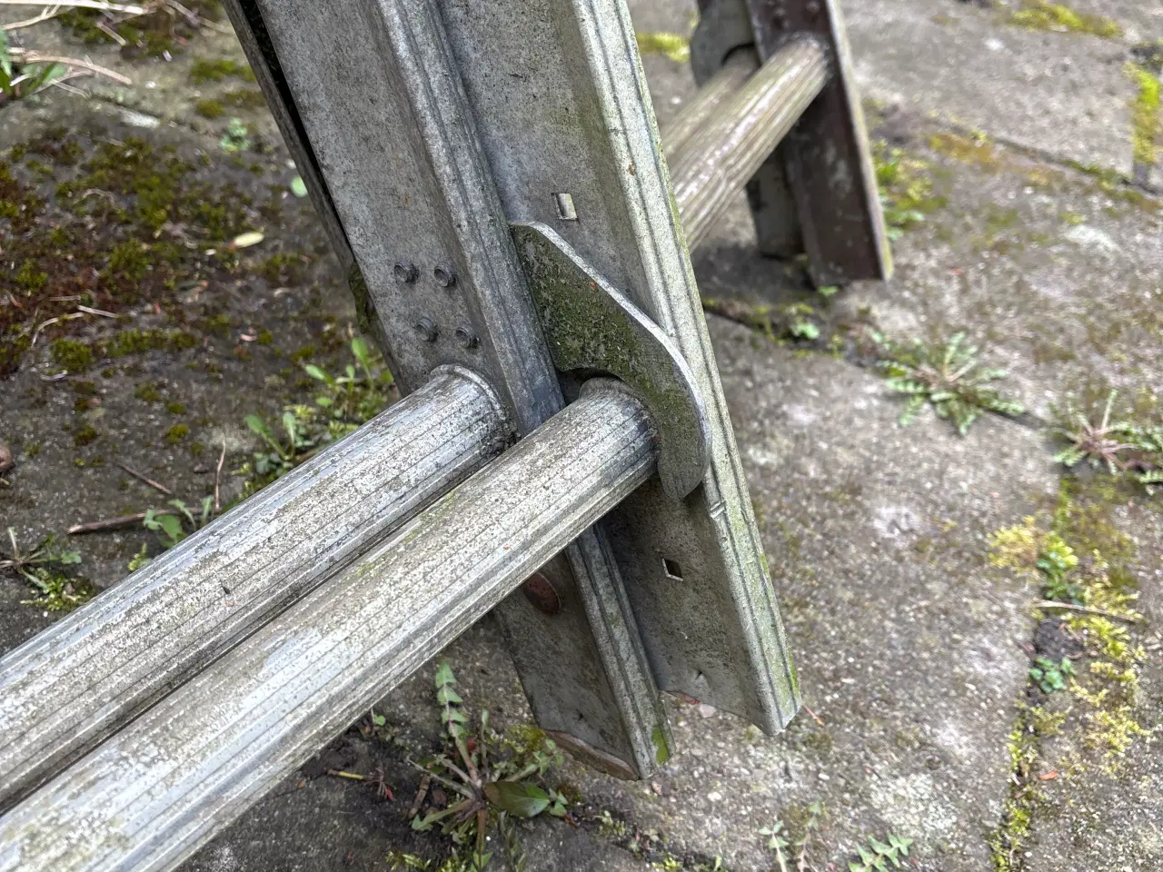 Billede 2 - Stige, alu skydestiger